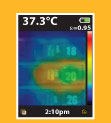 Visual IR Thermometer technology comparison